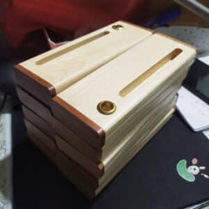 Phôi Hộp bút gỗ rãnh card